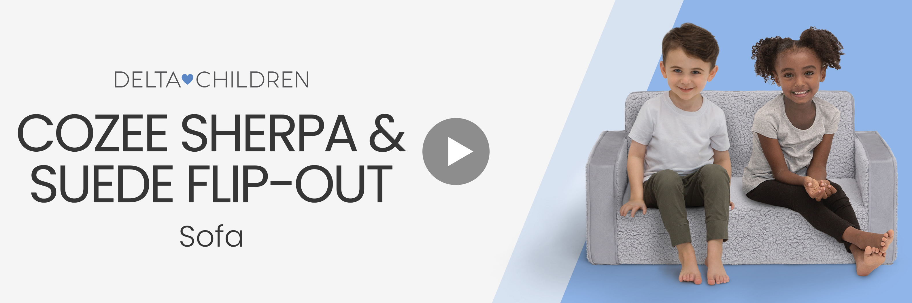 Cozee+sherpa+ +suede+flip out+sofa+web
