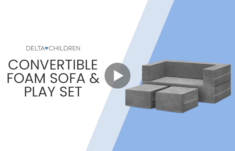 Delta+convertible+sofa+ +play+set+ +cfo1010 5000+grey+mobile
