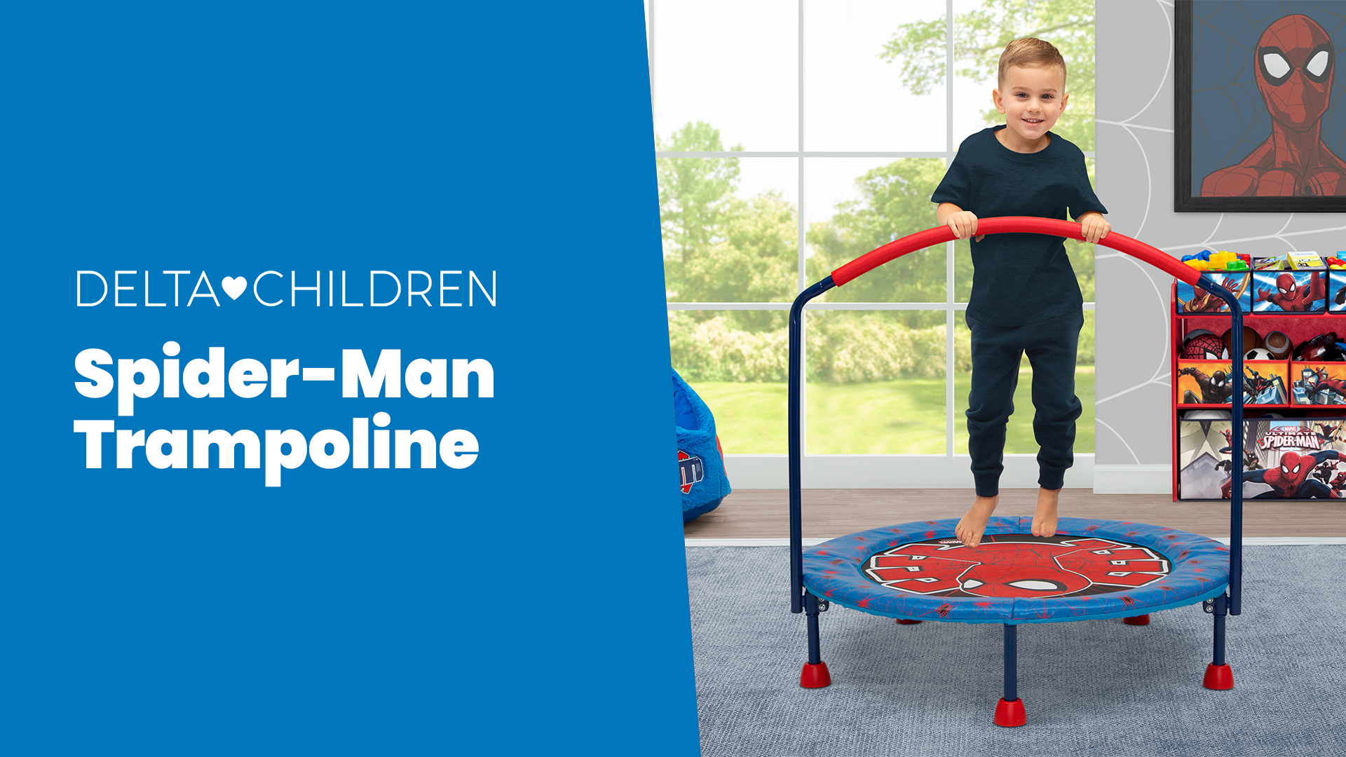 Ty86565sm 1163,+spider man+trampoline