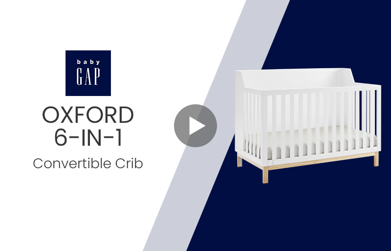 W174150 baby gap oxford 6 in 1 crib