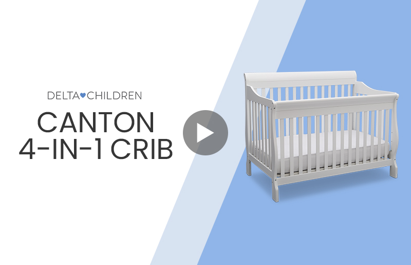 Canton+4 in 1+crib+7888+product+video+mobile