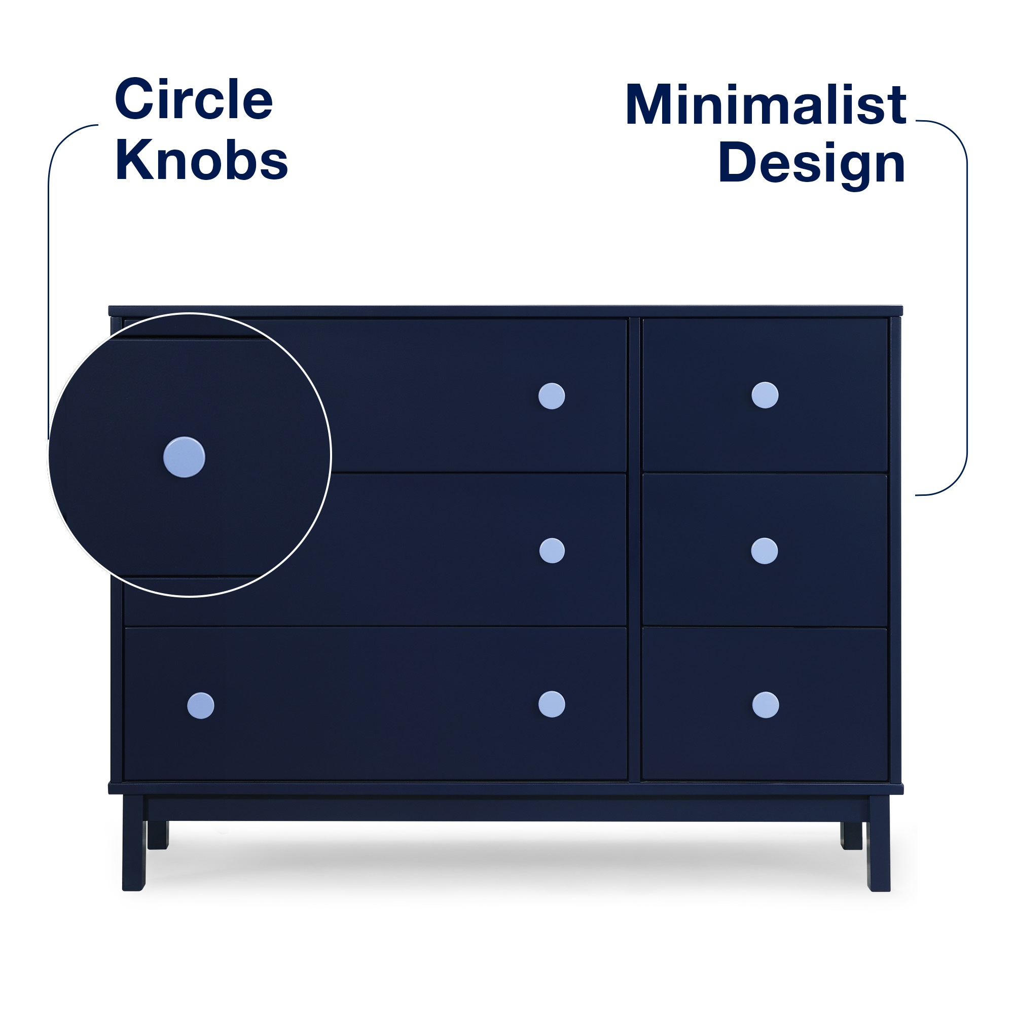 W173460 1476 legacy 6 drawer dresser navy light blue callout 03