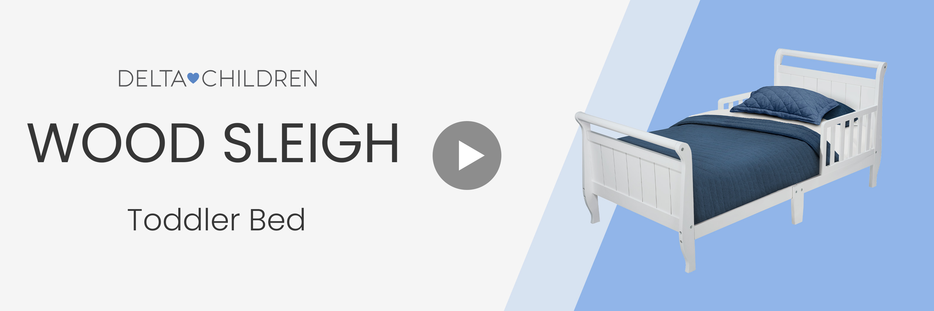 7183 +wood+sleigh+toddler+bed +product+video+web