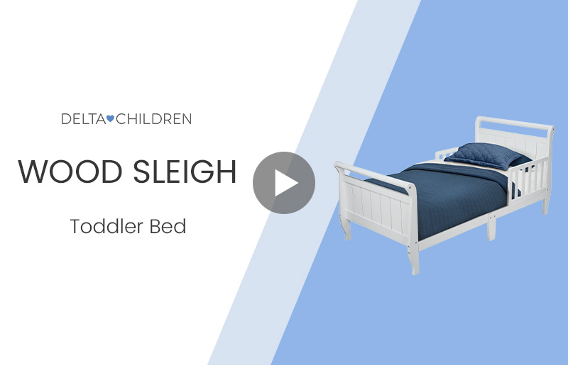 7183 +wood+sleigh+toddler+bed +product+video+mobile