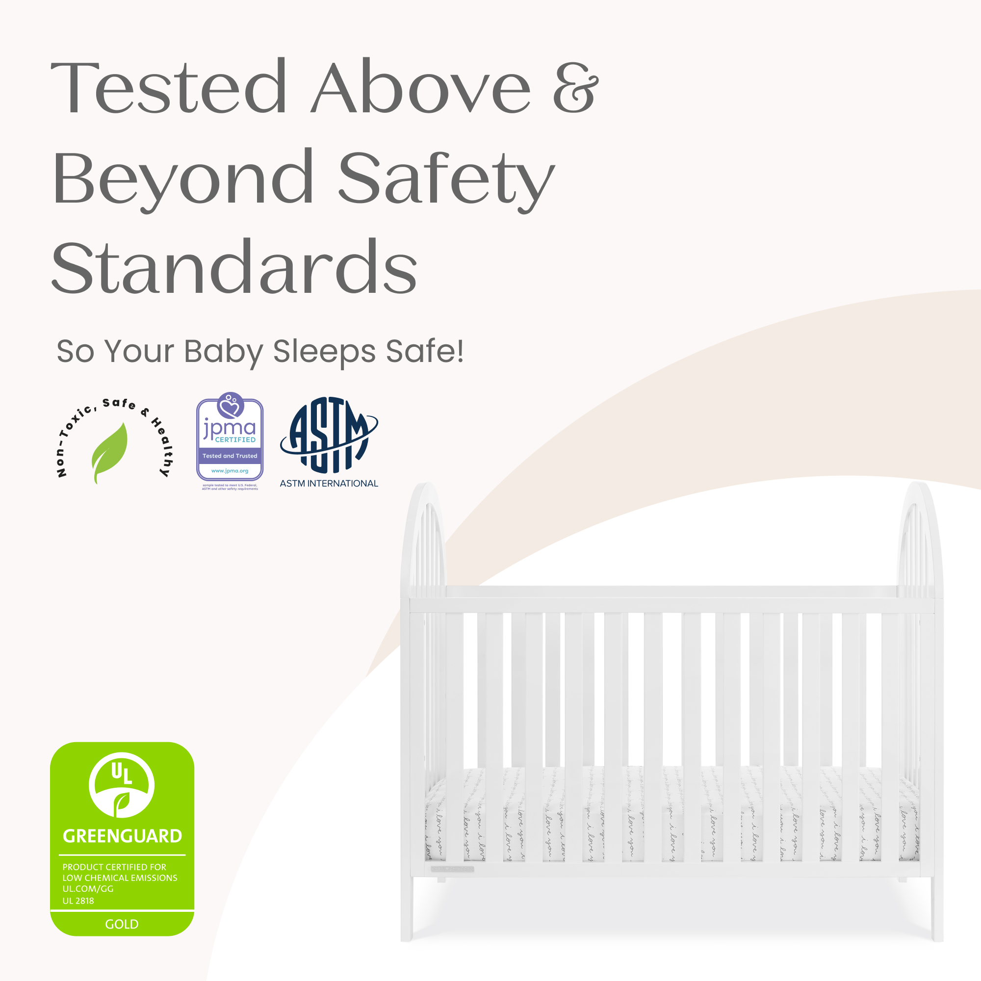 W199130 130 milano 4in1 crib bianca white callout 05