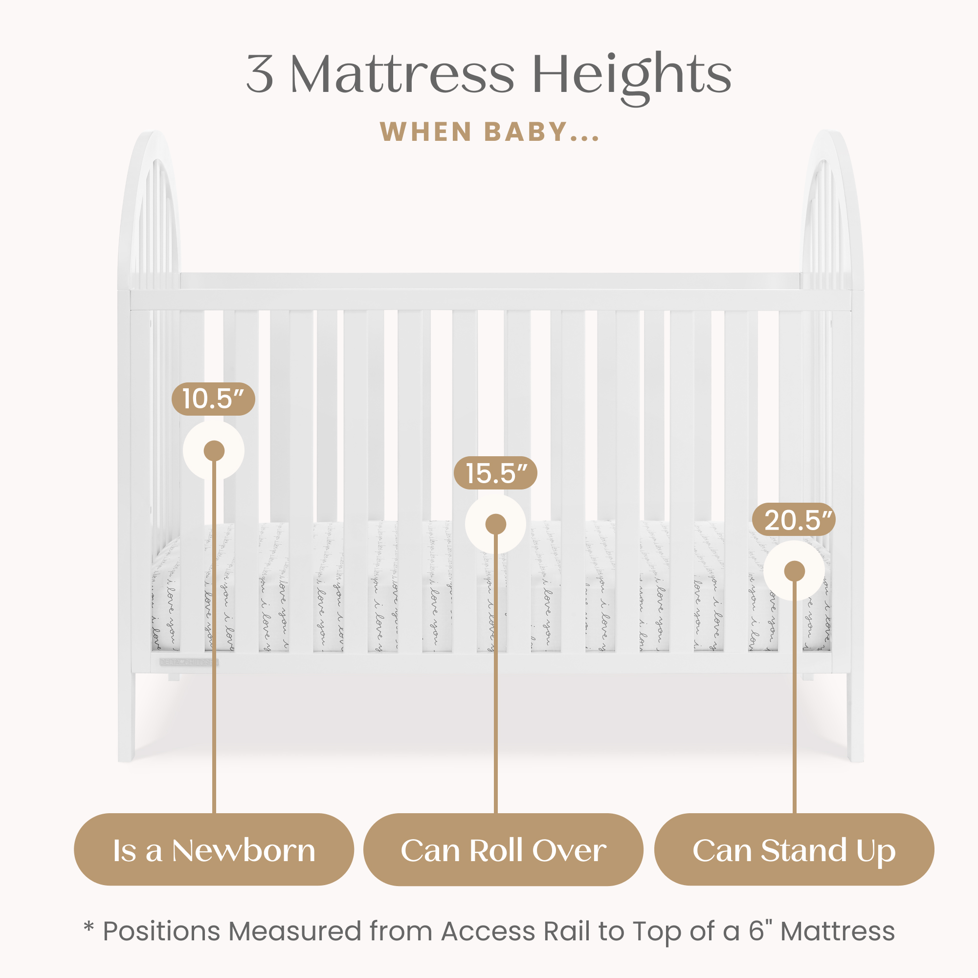 W199130 130 milano 4in1 crib bianca white callout 03