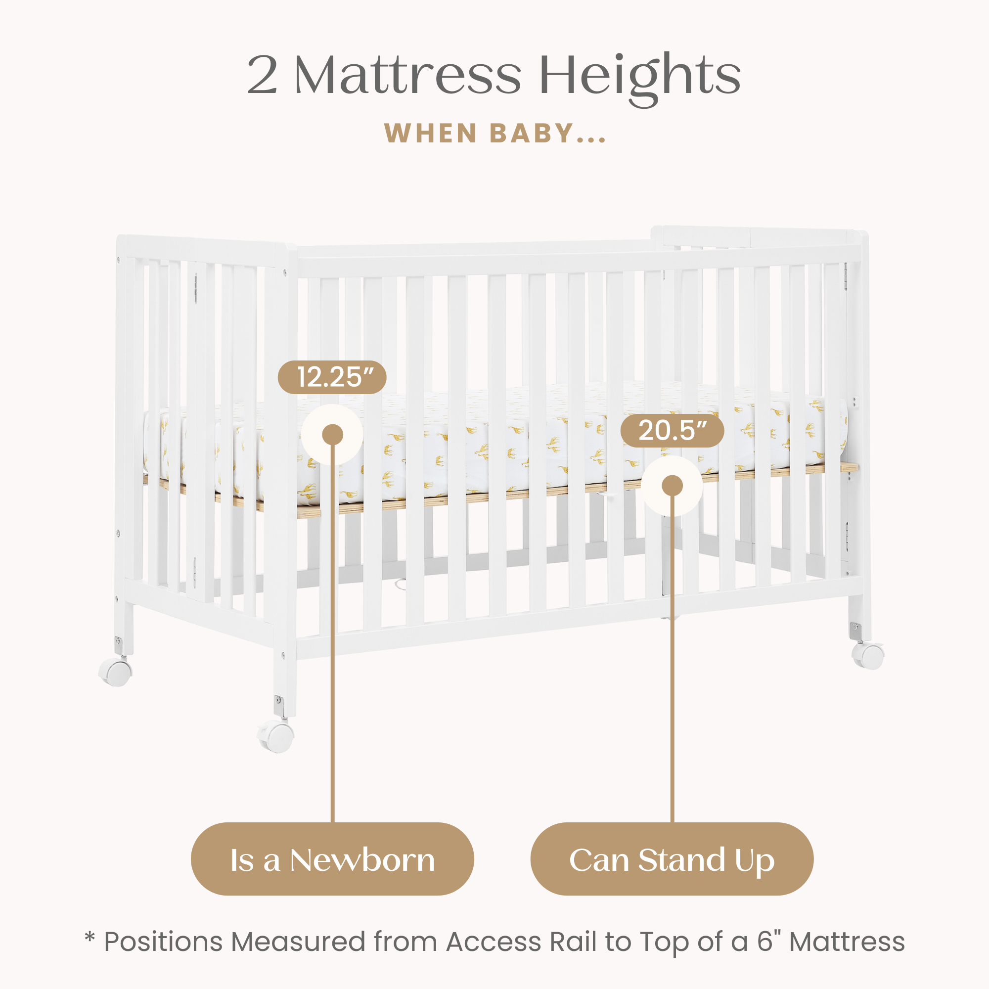 W100560 130 aria portable crib callout 104