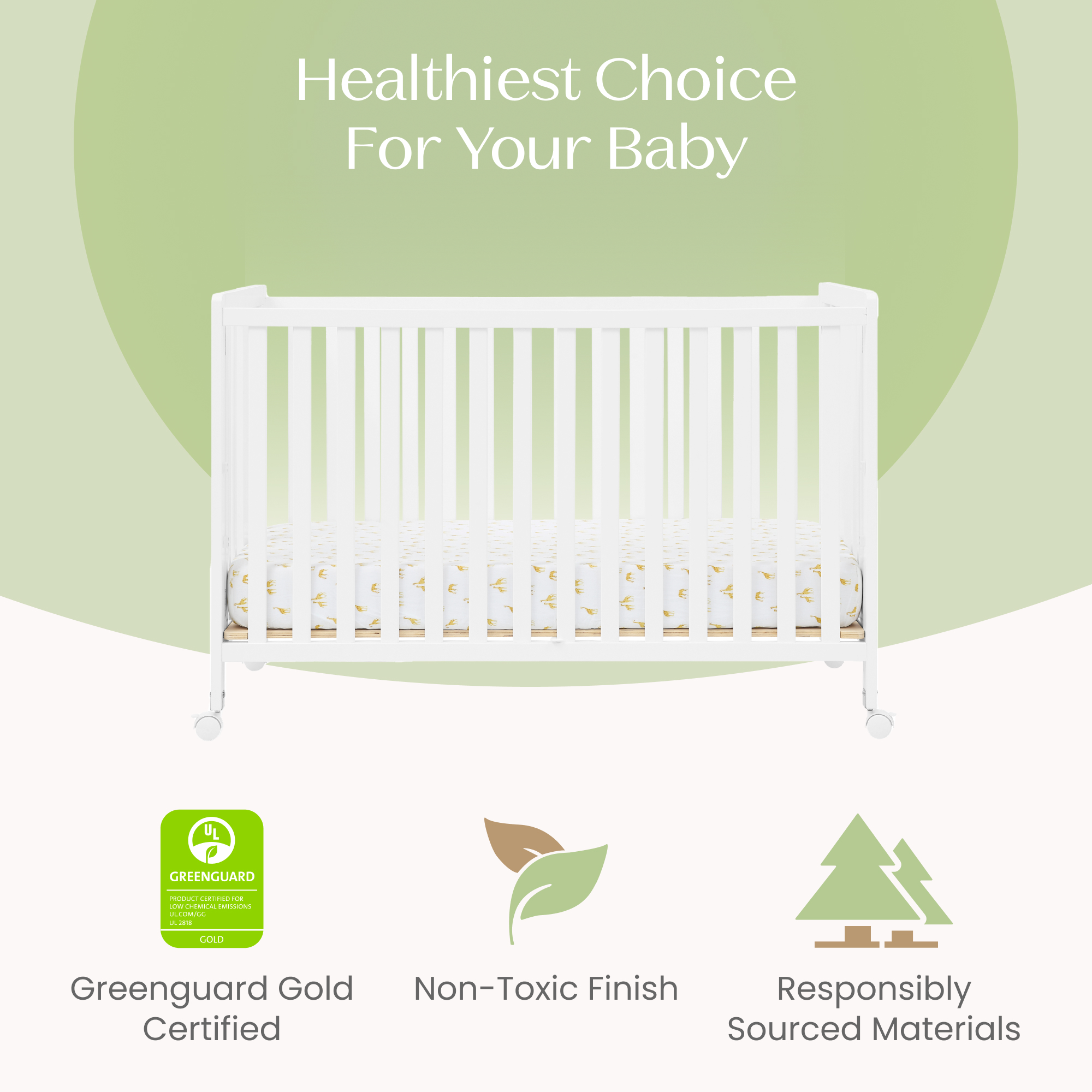 W100560 130 aria portable crib callout 107