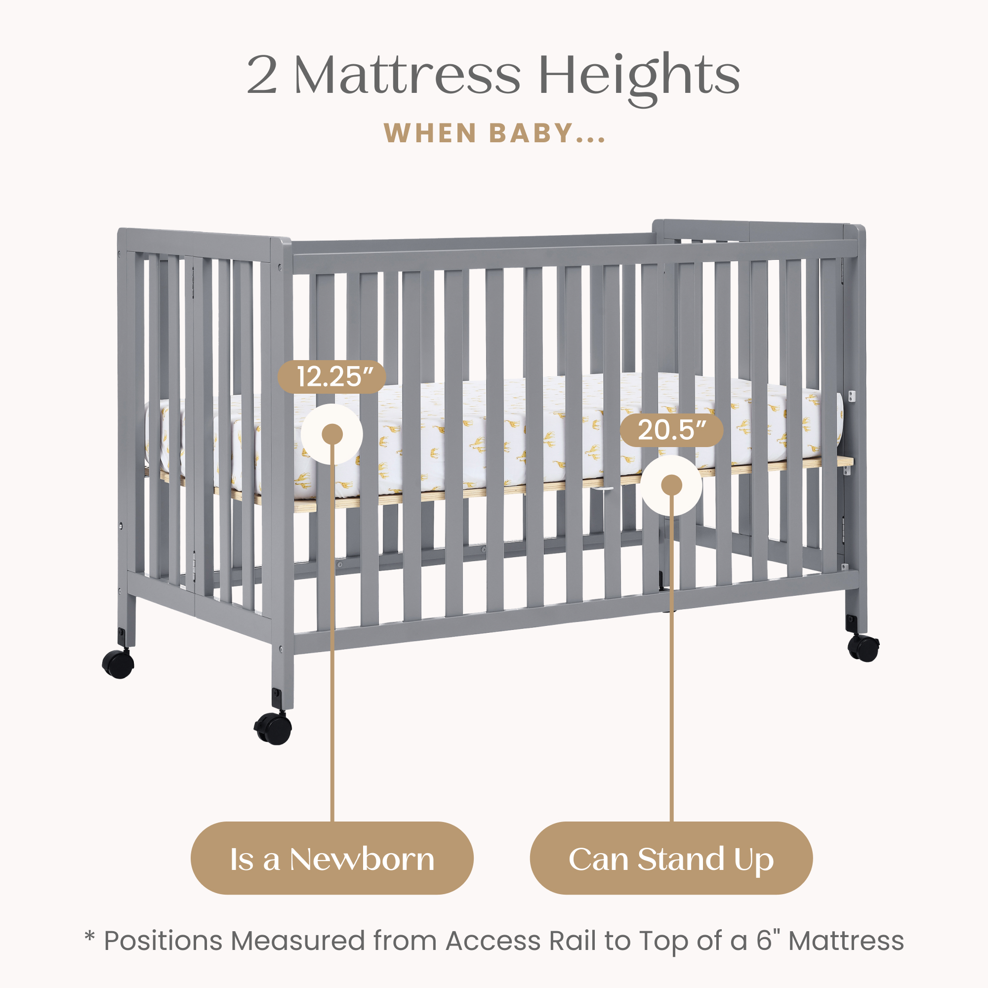 W100560 026 aria portable crib callout 104