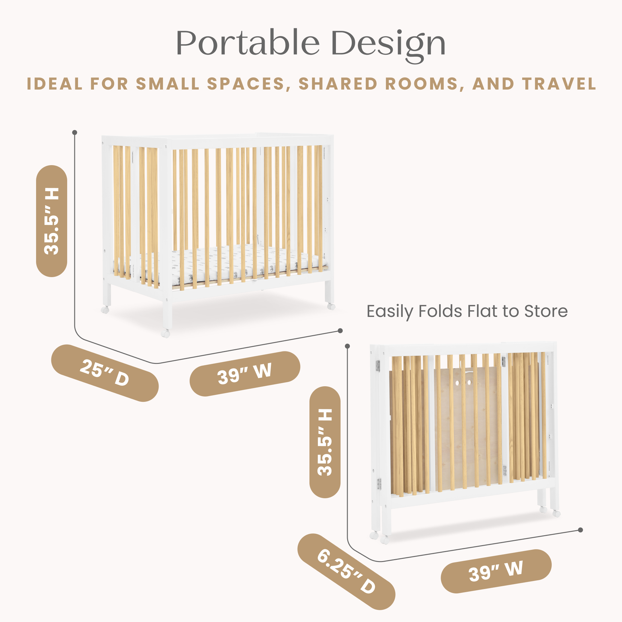 W105550 123 +mia portable mini crib callout 103