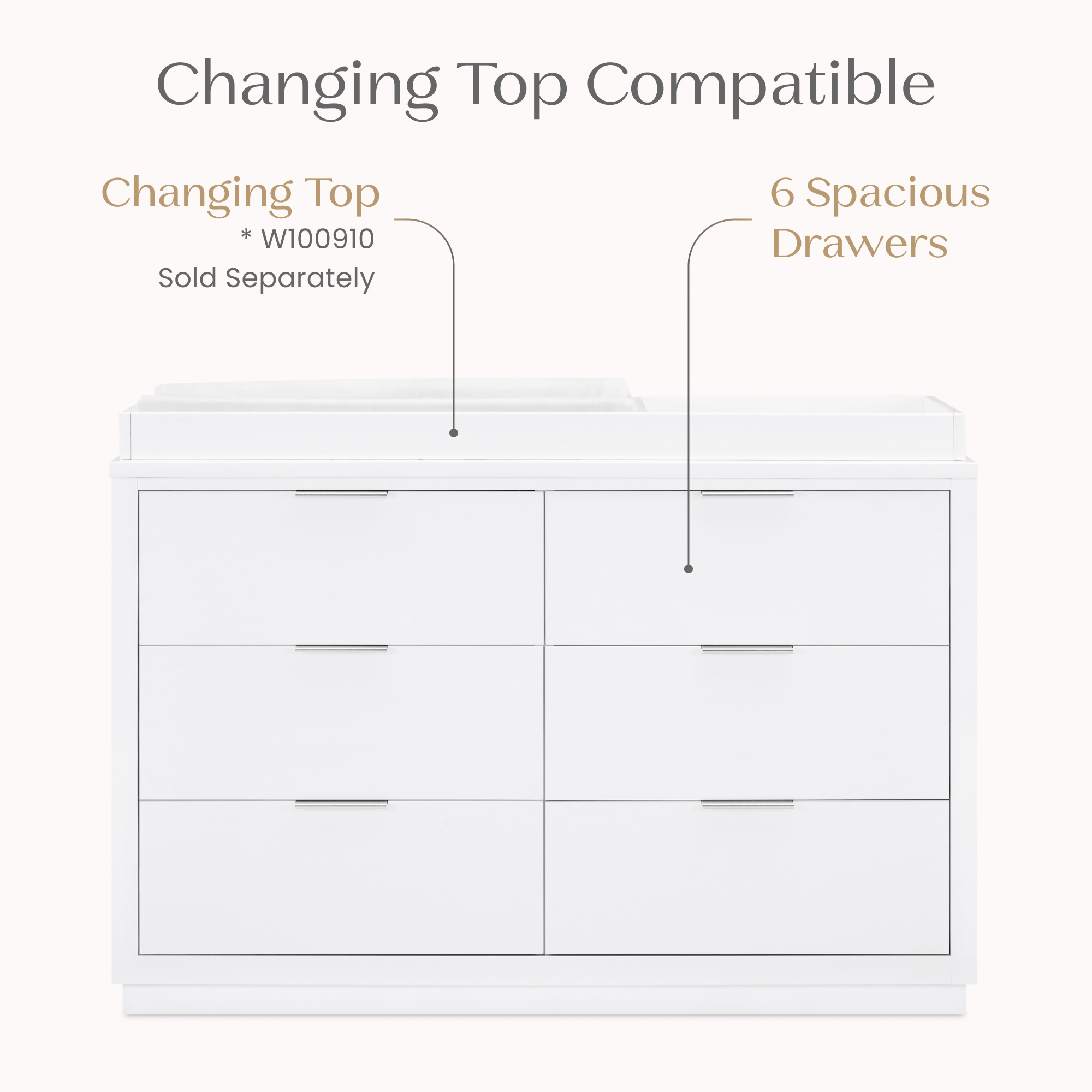 W201460 130 forever 6drawer dresser callout 101