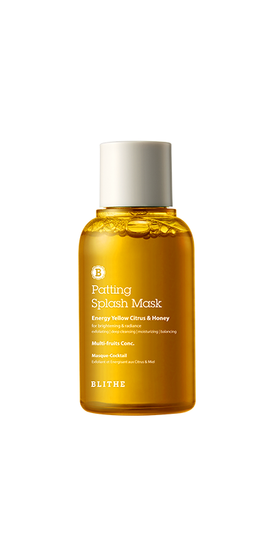 Blithe Patting Splash Mask Energy Yellow Citrus & Honey Blithe Patting Splash Mask Energy Yellow Citrus & Honey