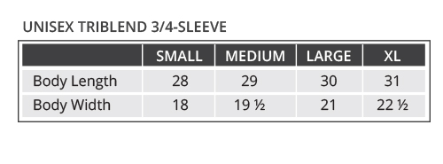 Supplement facts for Team BPI Unisex Baseball Tee