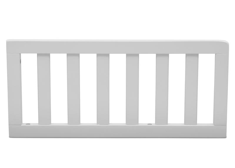 Simmons Kids White (100) Toddler Guardrail (0080) h1h White (100) c1c for Epic 4-in-1 Convertible Crib Simmons Kids White (100) Toddler Guardrail (0080) h1h White (100) c1c for Epic 4-in-1 Convertible Crib