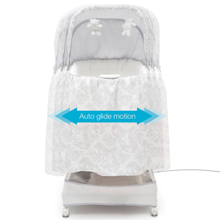 Simmons bassinet best sale auto glide