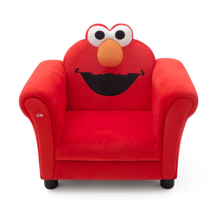 Sesame Street Elmo Upholstered Chair Delta Children