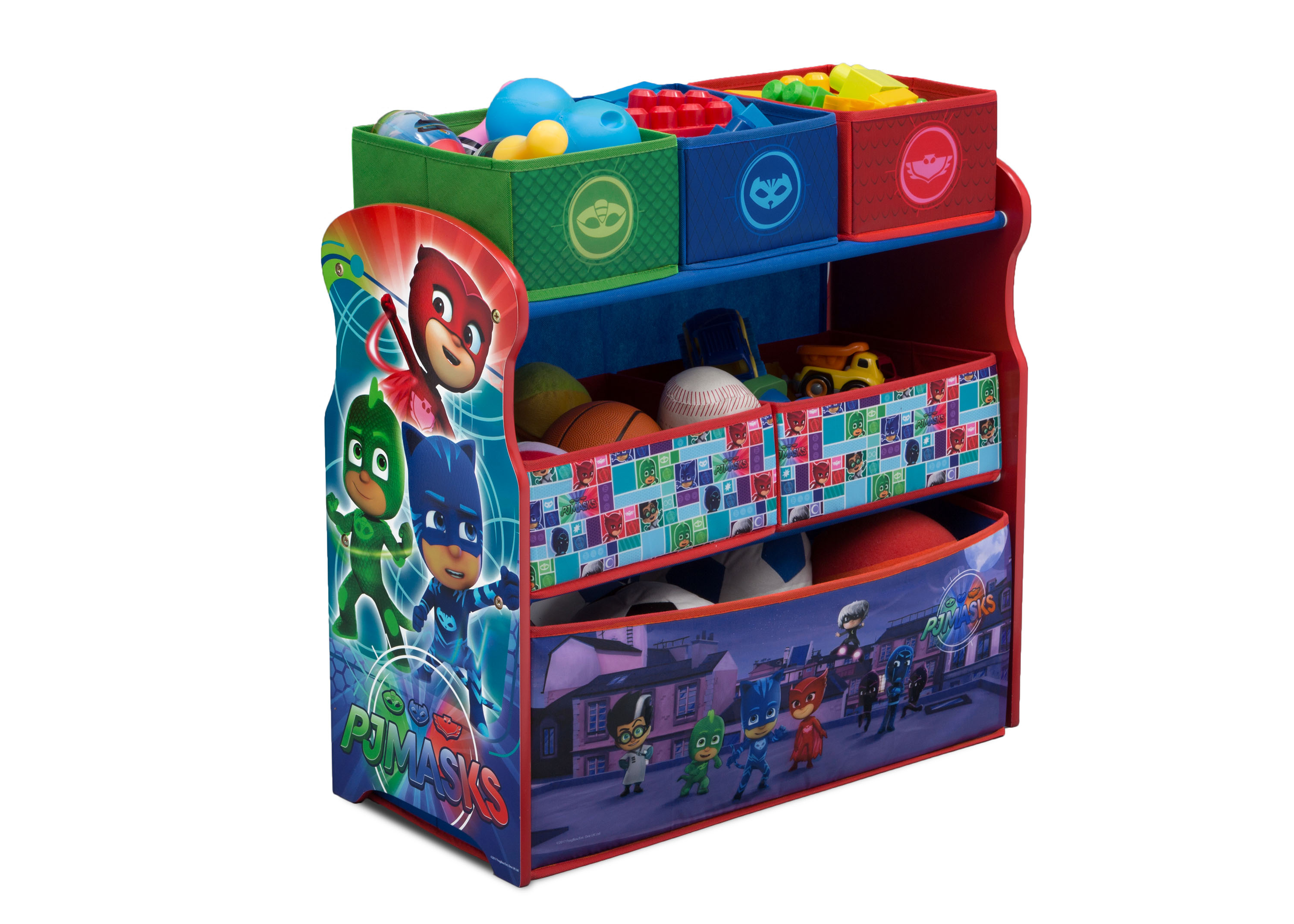 stand up toy box