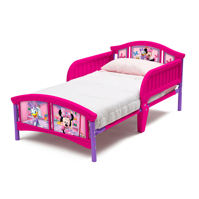 Minnie Mouse Plastic Toddler Bed Delta Children