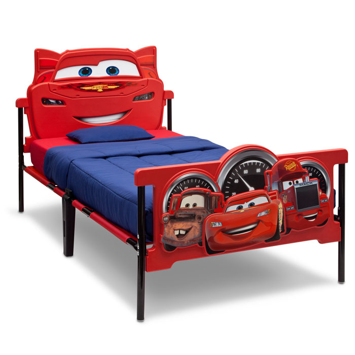 Delta Children Disney/Pixar Cars Lightning Mcqueen Car Toddler Bed &  Reviews