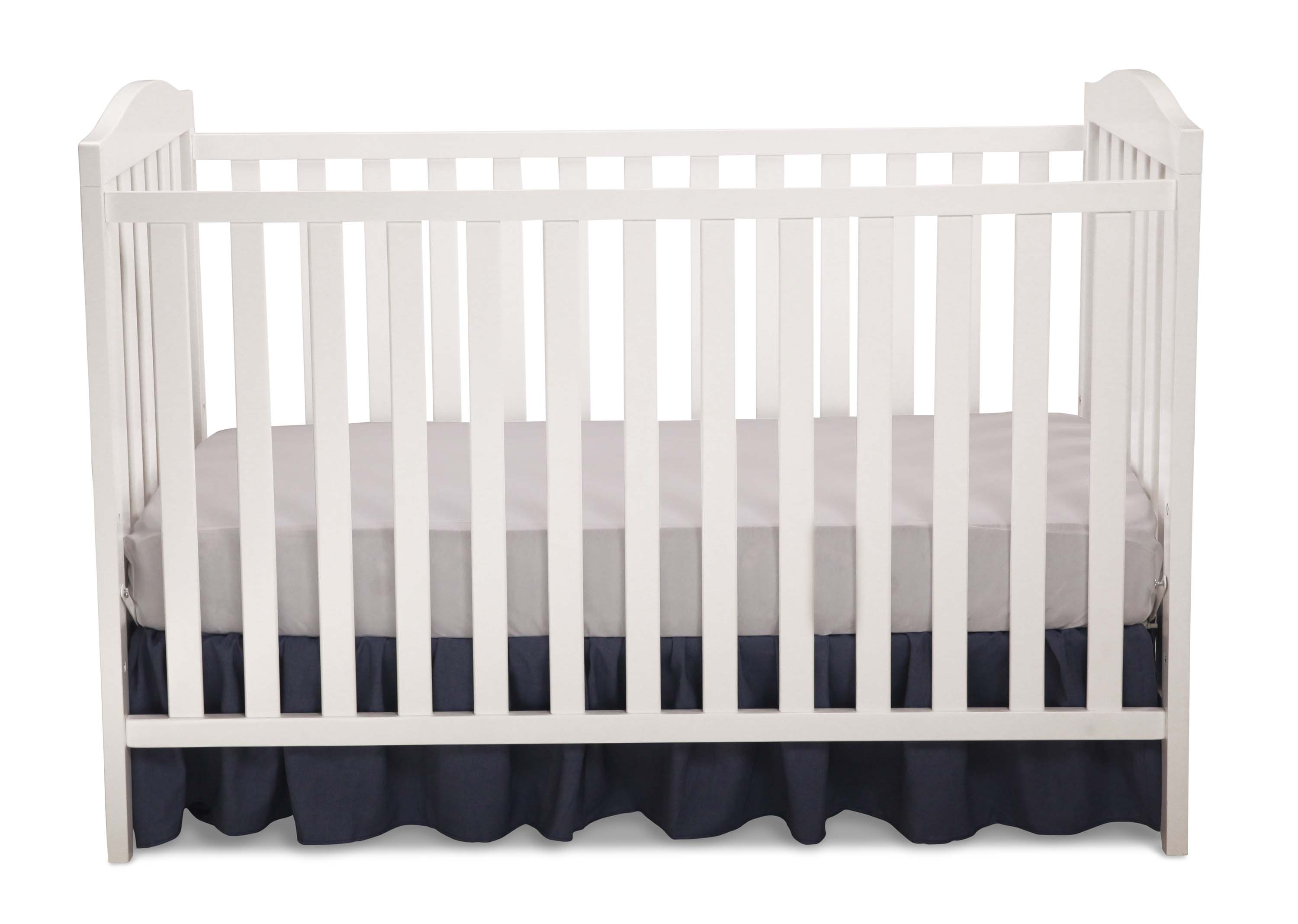 6922 100 capri 3 in 1 white crib front