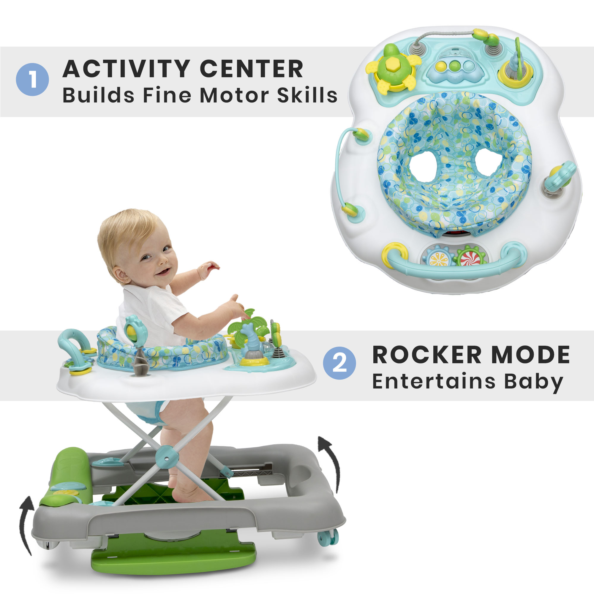 4-in-1 Discover & Play Musical Walker