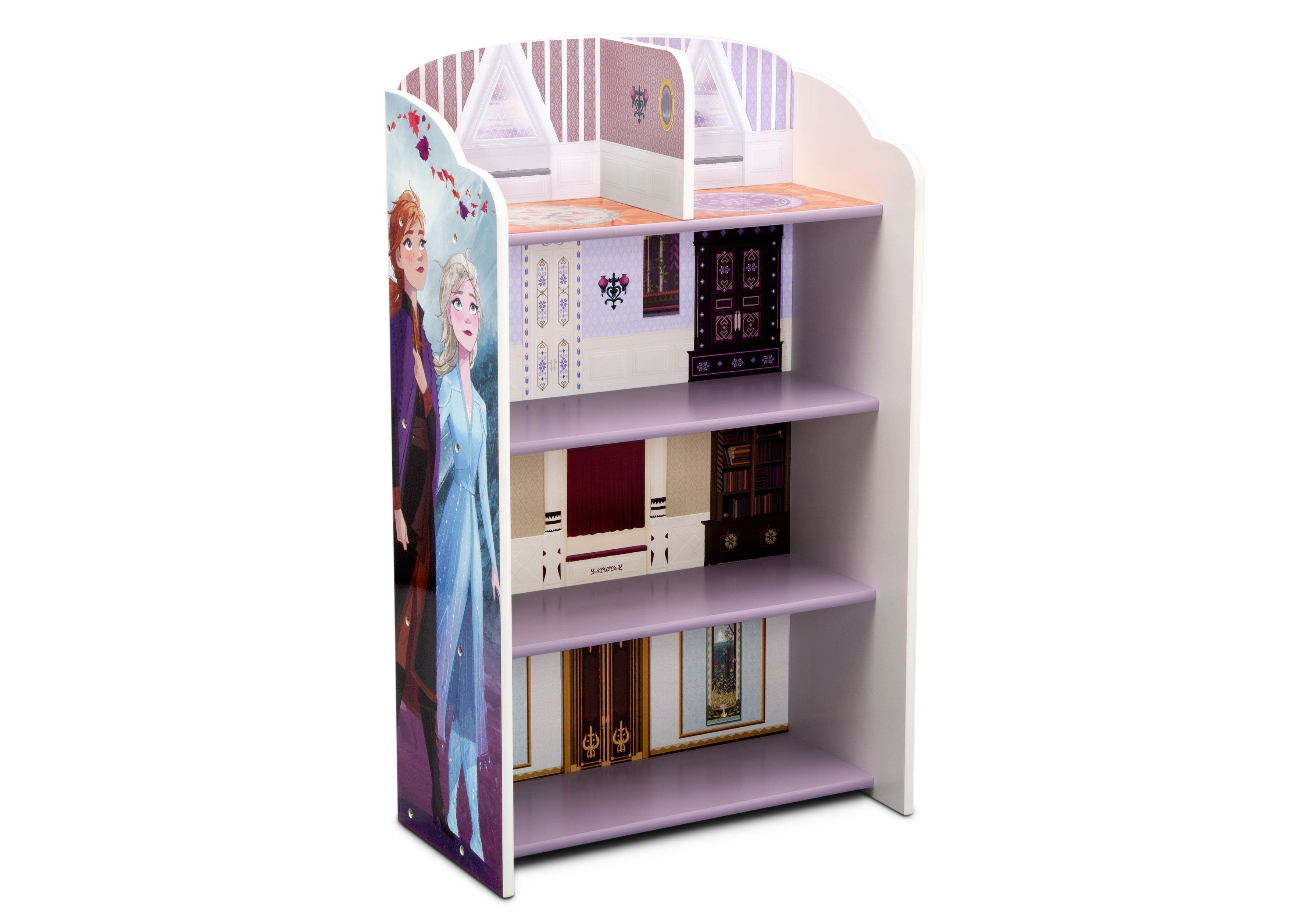 Frozen bookshelf on sale