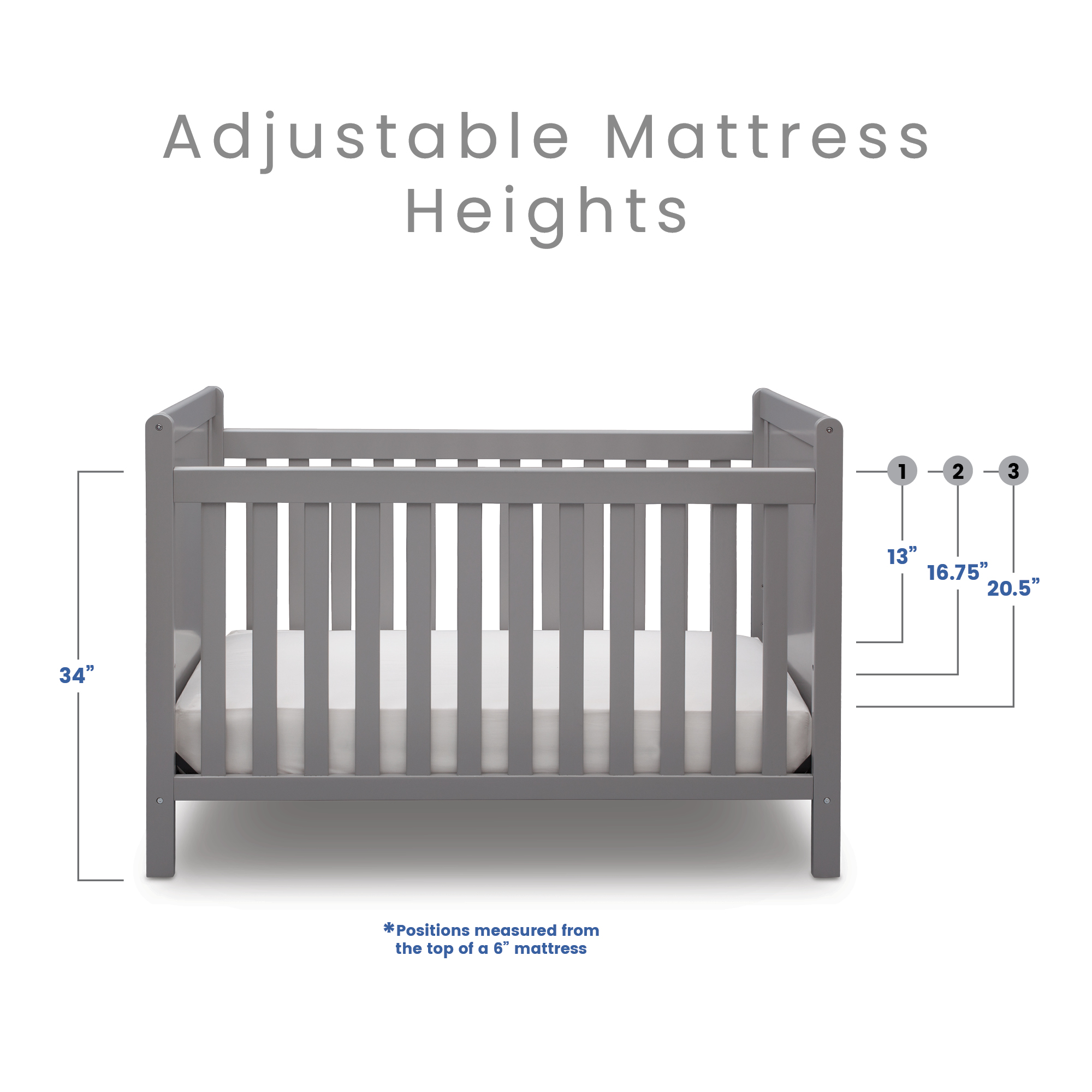 カナケンpapa! Sunnyvale 4-in-1 Convertible Crib - Delta Children