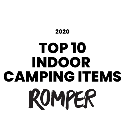 Award badge for Top 10 Indoor Camping Items 2020