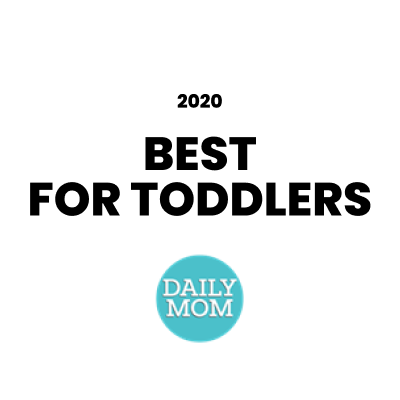 Award badge for Best for Toddlers 2020