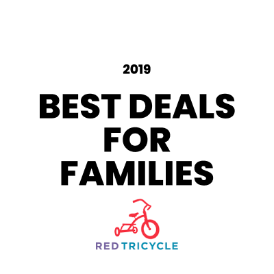 Award badge for Best Deals for Families 2019