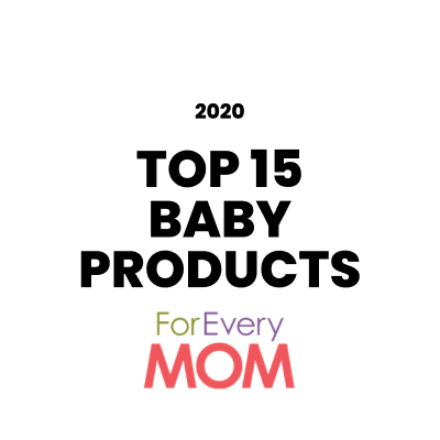 Award badge for Top 15 baby products 2020