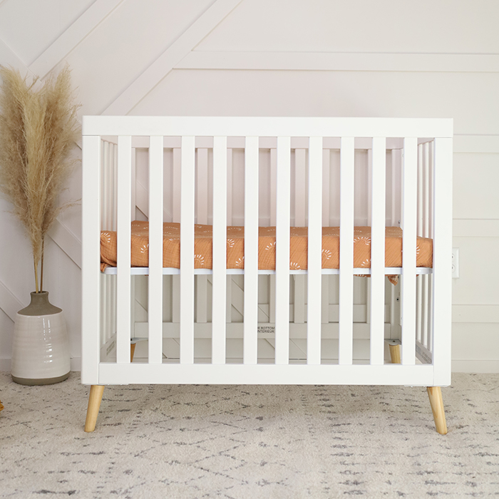 Essex Convertible Mini Baby Crib with 2.75Inch Mattress Delta Children