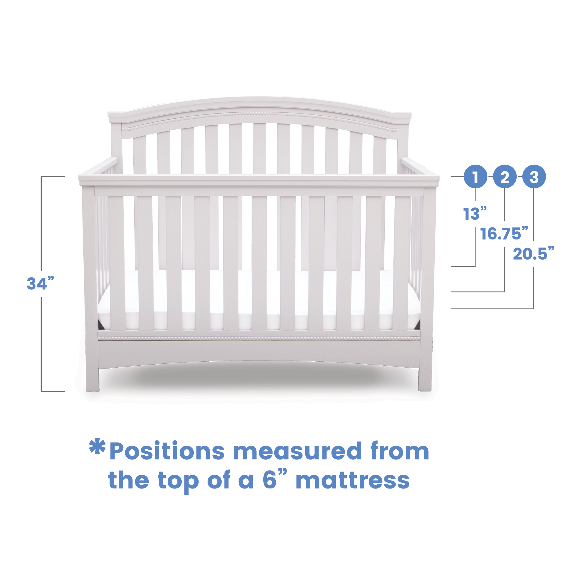 551150 130 emerson 4in1 crib bianca white callout 04+(1)