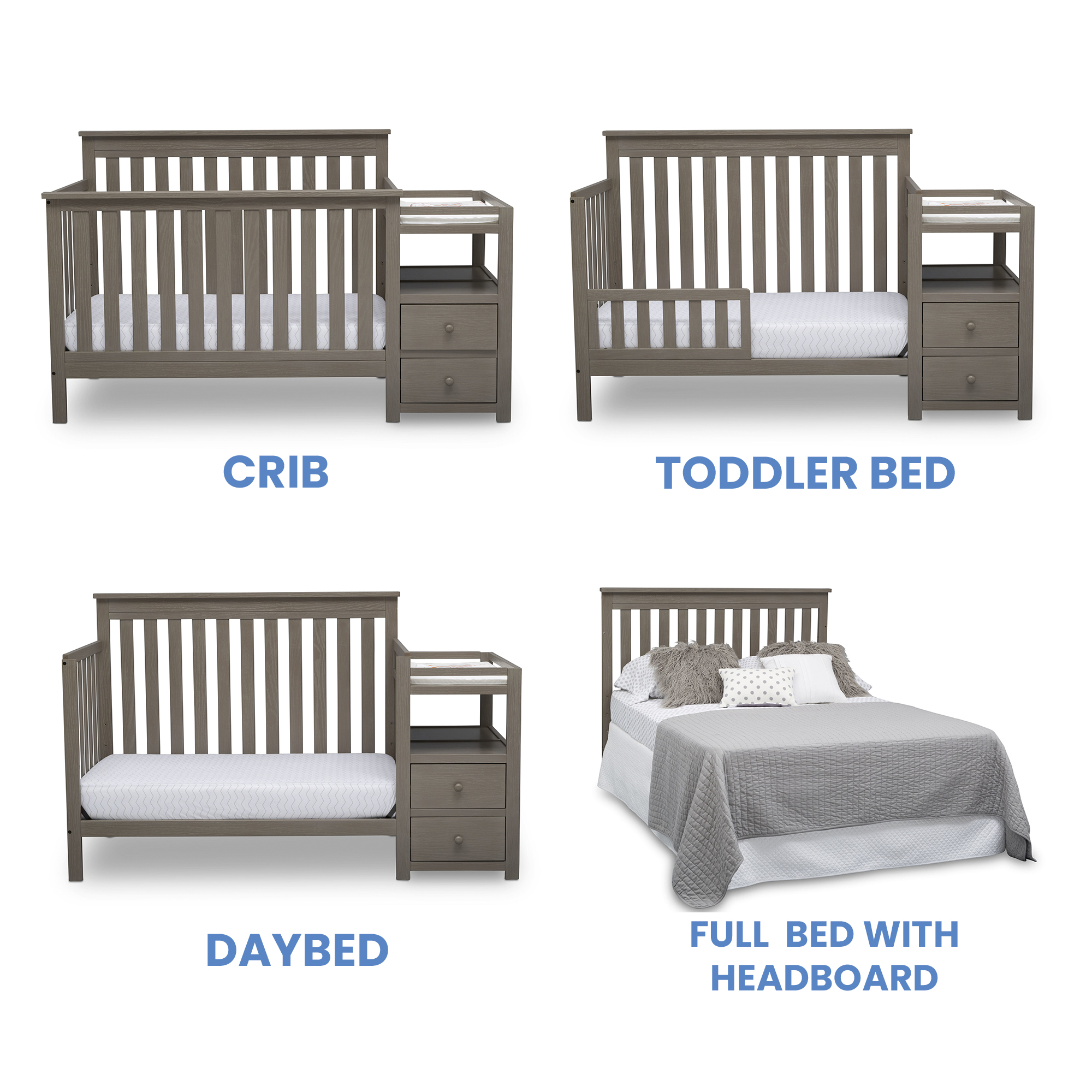 How To Turn Crib Into Twin Bed Delta Crib Into Convertible Crib To Twin Bed  Instructions Crib