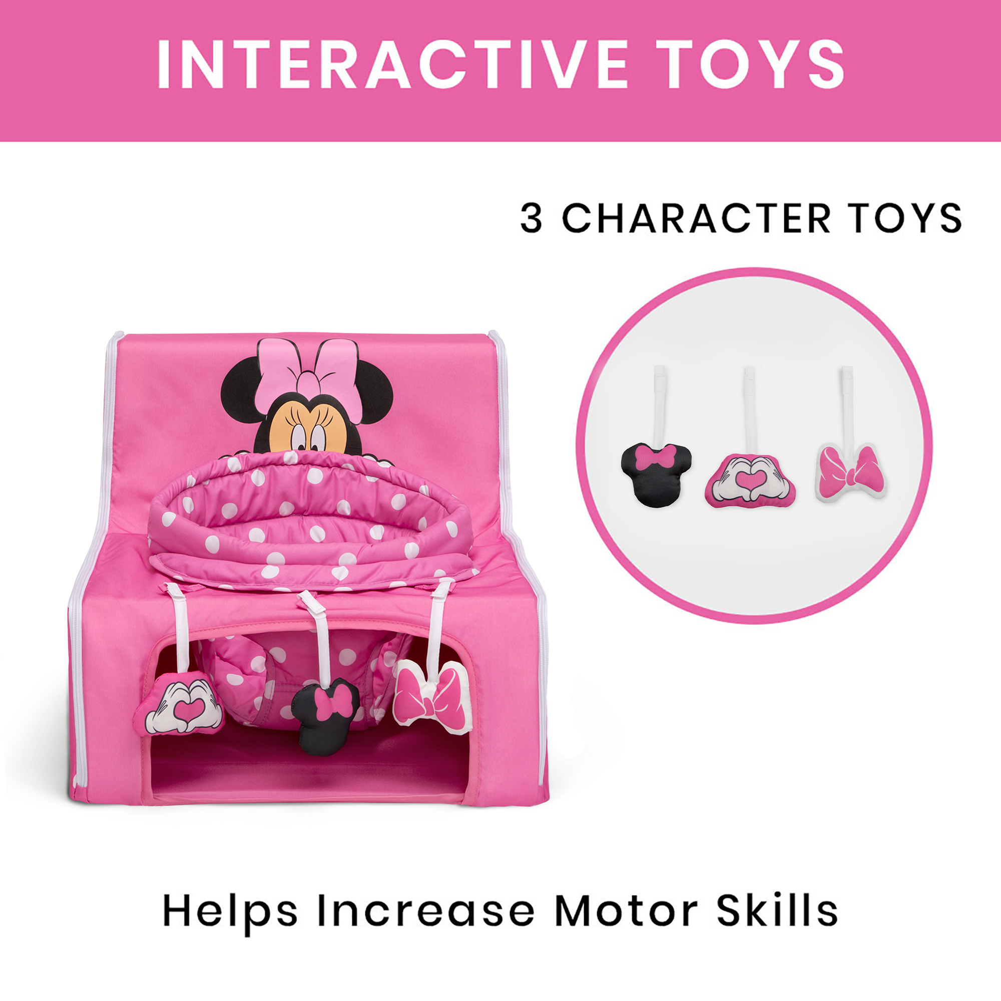 Minnie mouse car store seat toys