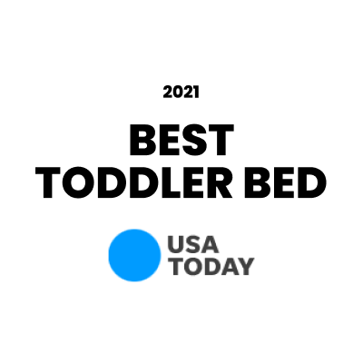 Award badge for Best Toddler Bed 2021