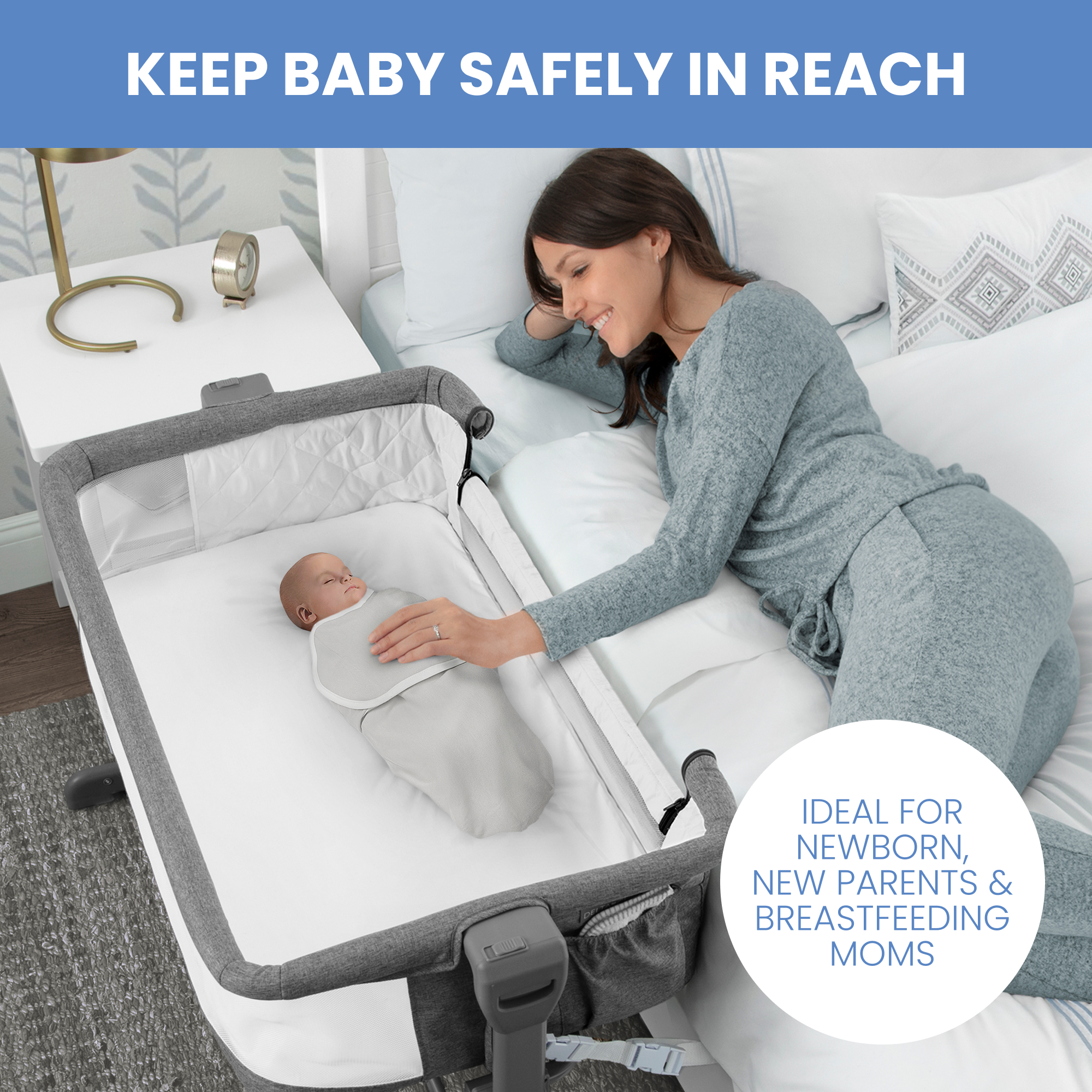 Is a bassinet safe for newborns best sale