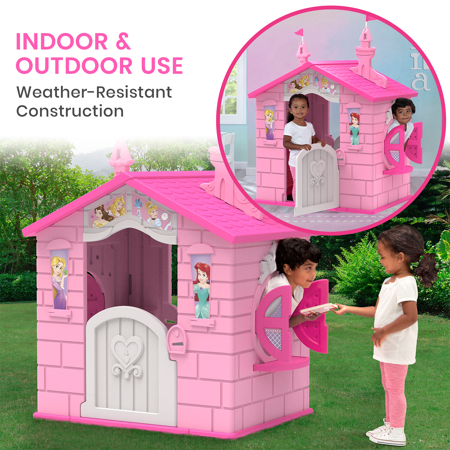 Girls plastic playhouse online