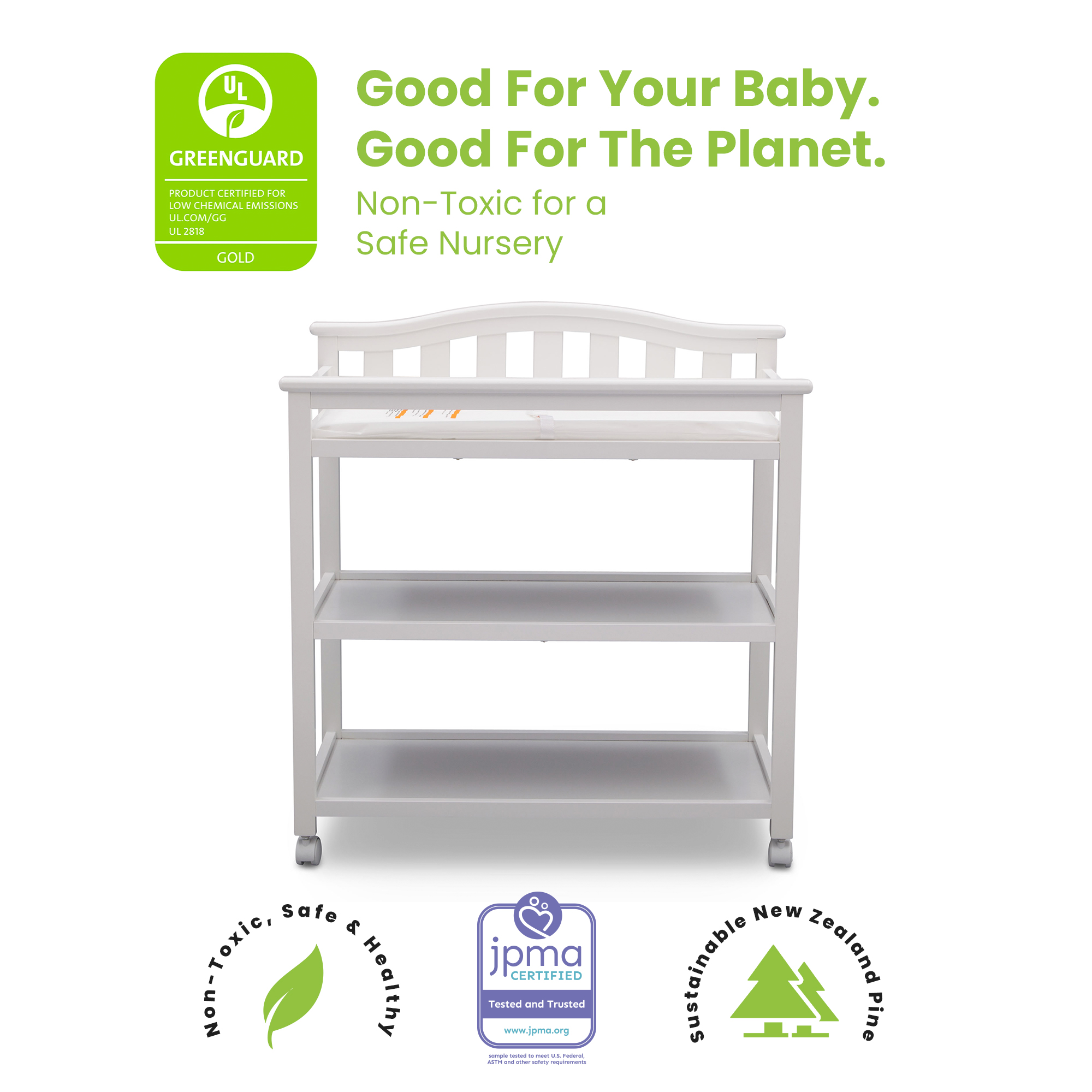Delta Changing Table Delta Children Adley Changing Table With