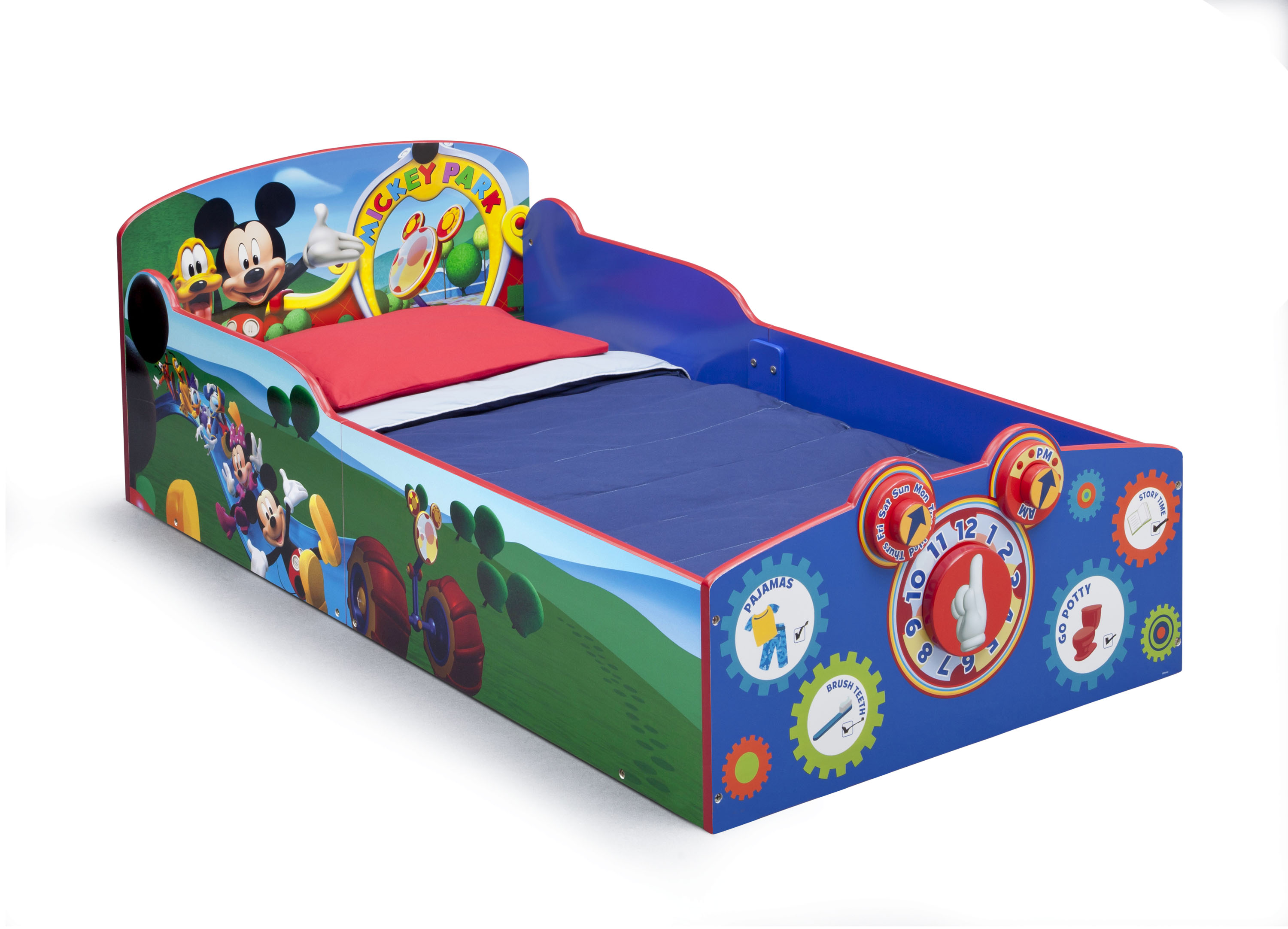 Mickey mouse kids bed best sale