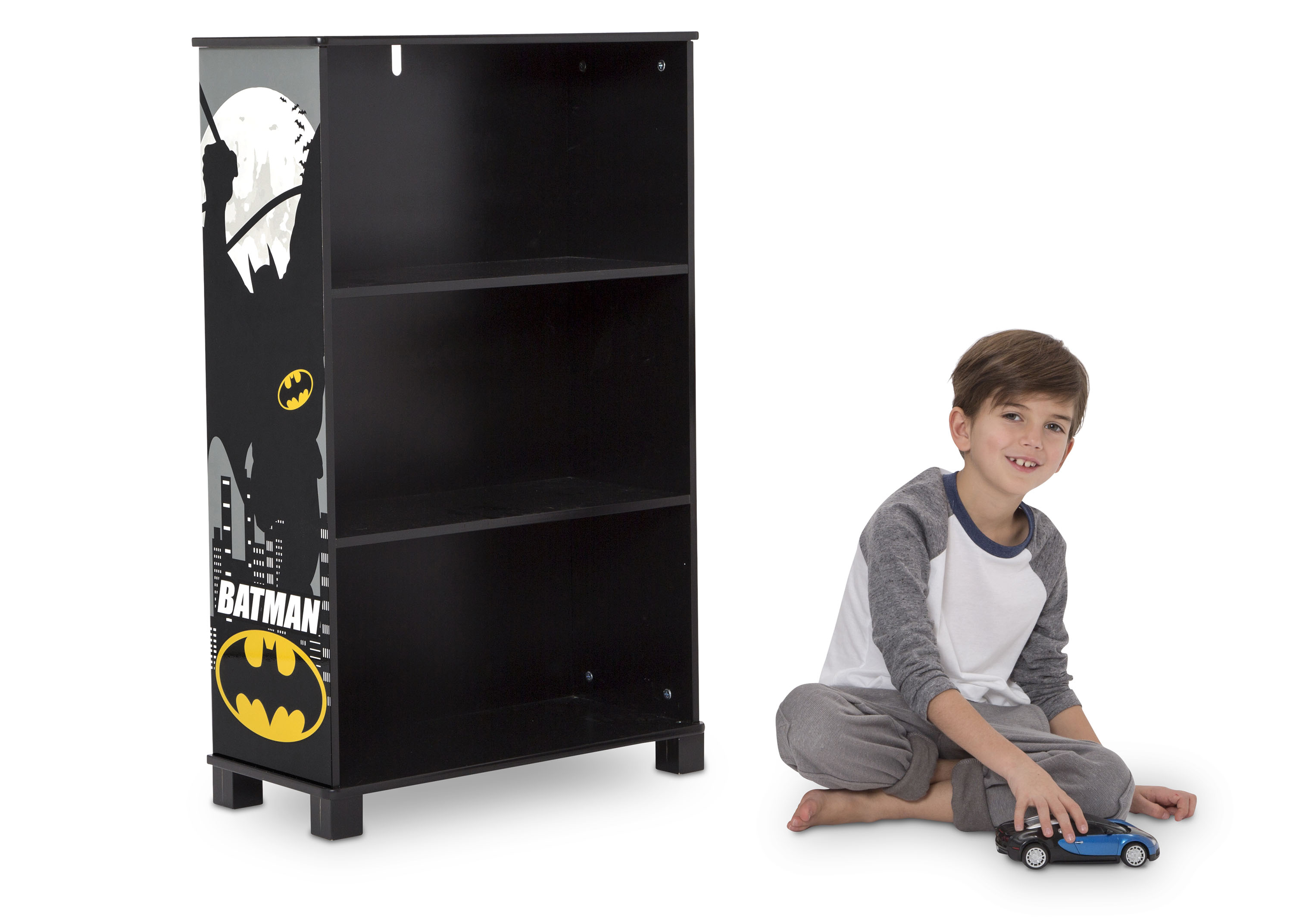 Batman Deluxe 3-Shelf Bookcase - Delta Children