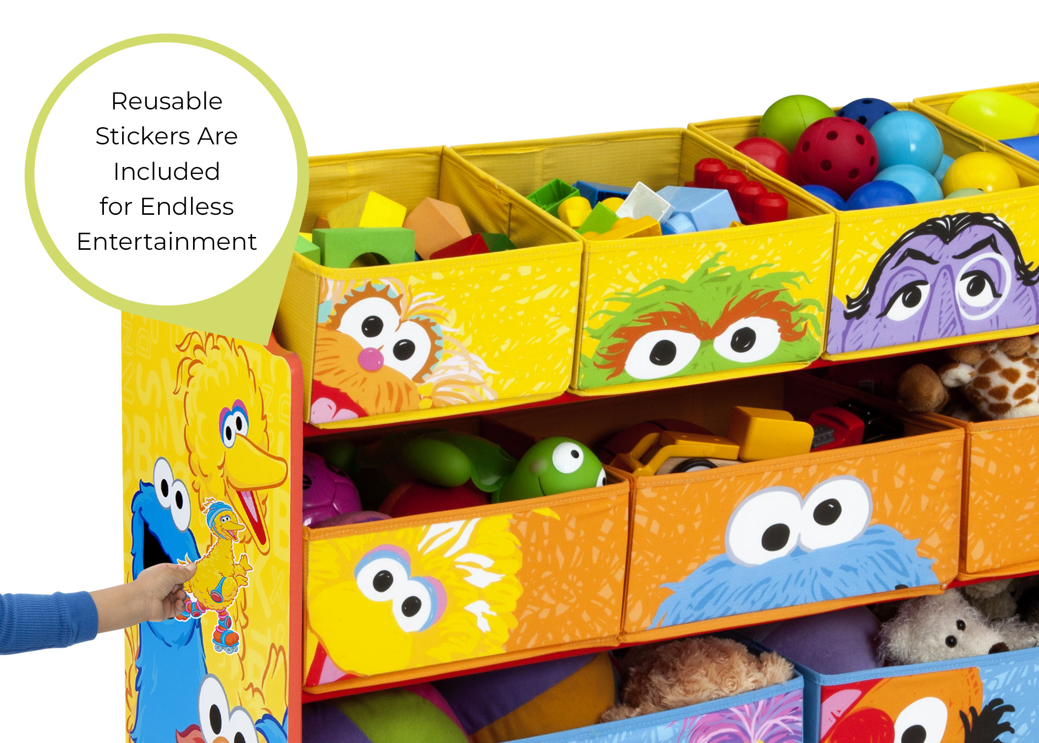 Elmo deals toy organizer