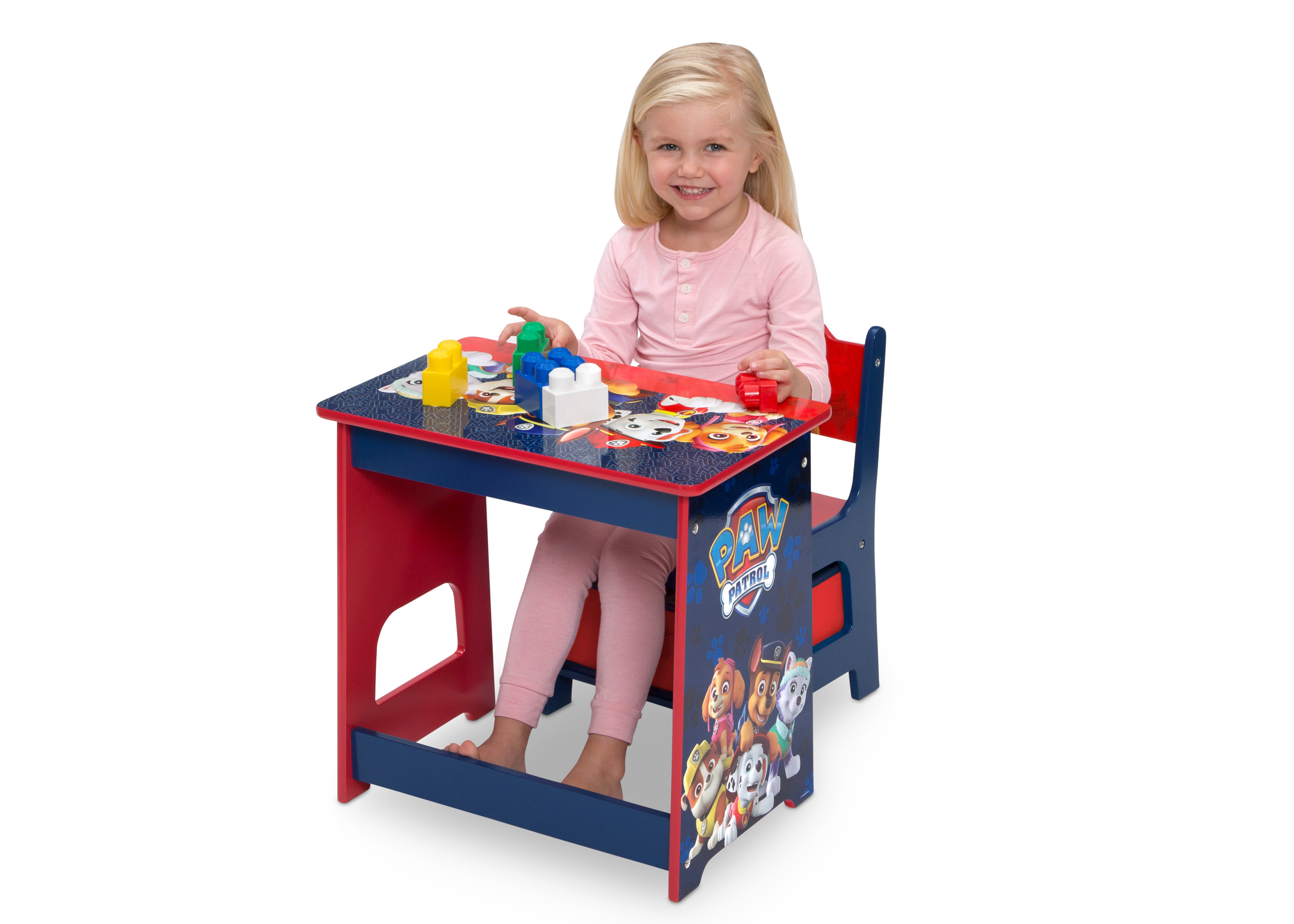 paw patrol desk with chair