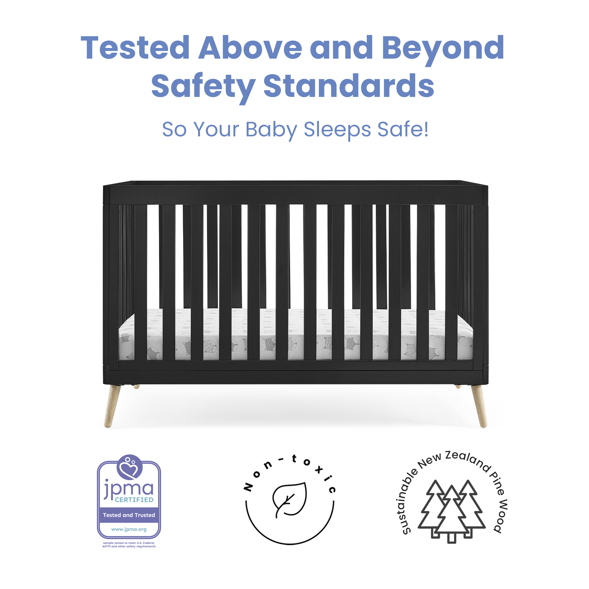 Essex 4in1 Convertible Crib Delta Children