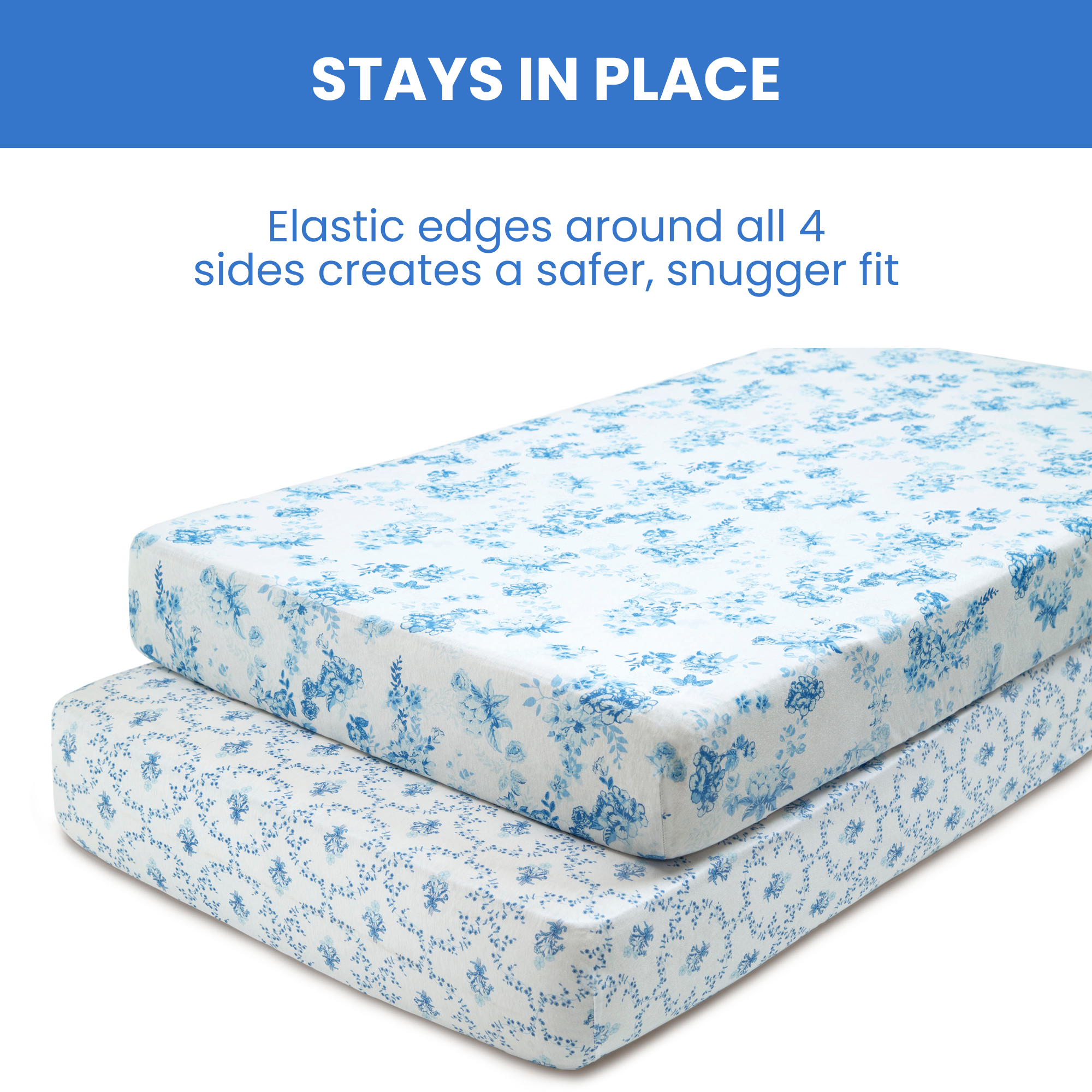 Sa8040+delta+children+fitted+crib+sheets+for+girls+and+boys+ +blue+botanicals+7(1)