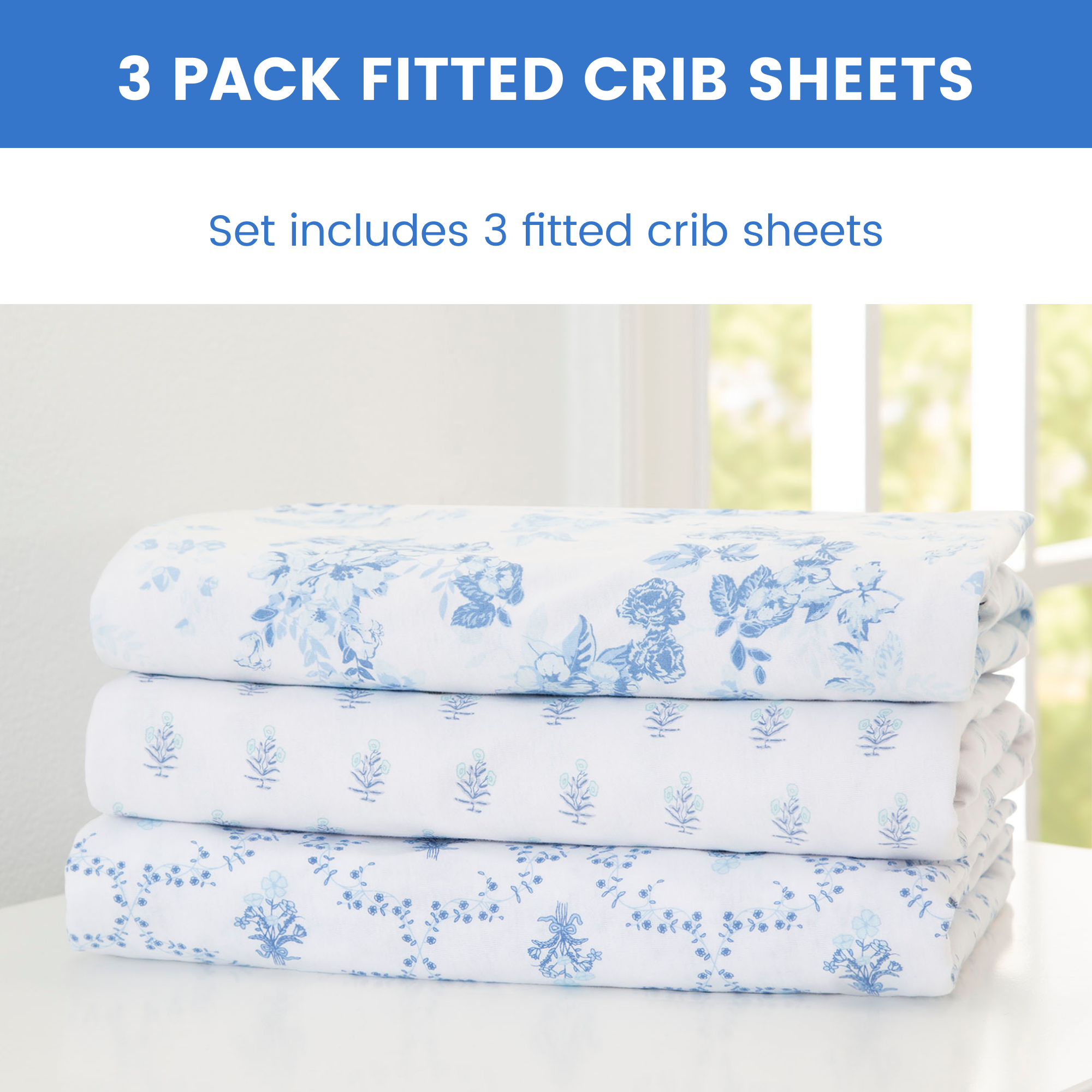 Sa8043+delta+children+fitted+crib+sheets+for+girls+and+boys+ +blue+botanicals+14+(1)