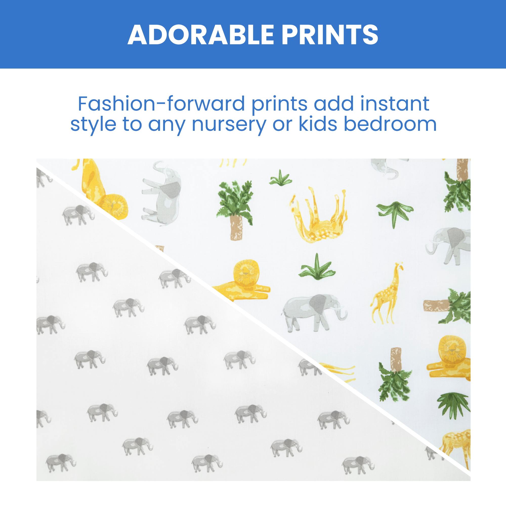 Sa2042+delta+children+fitted+crib+sheets+for+girls+and+boys+ +safari+friends+2