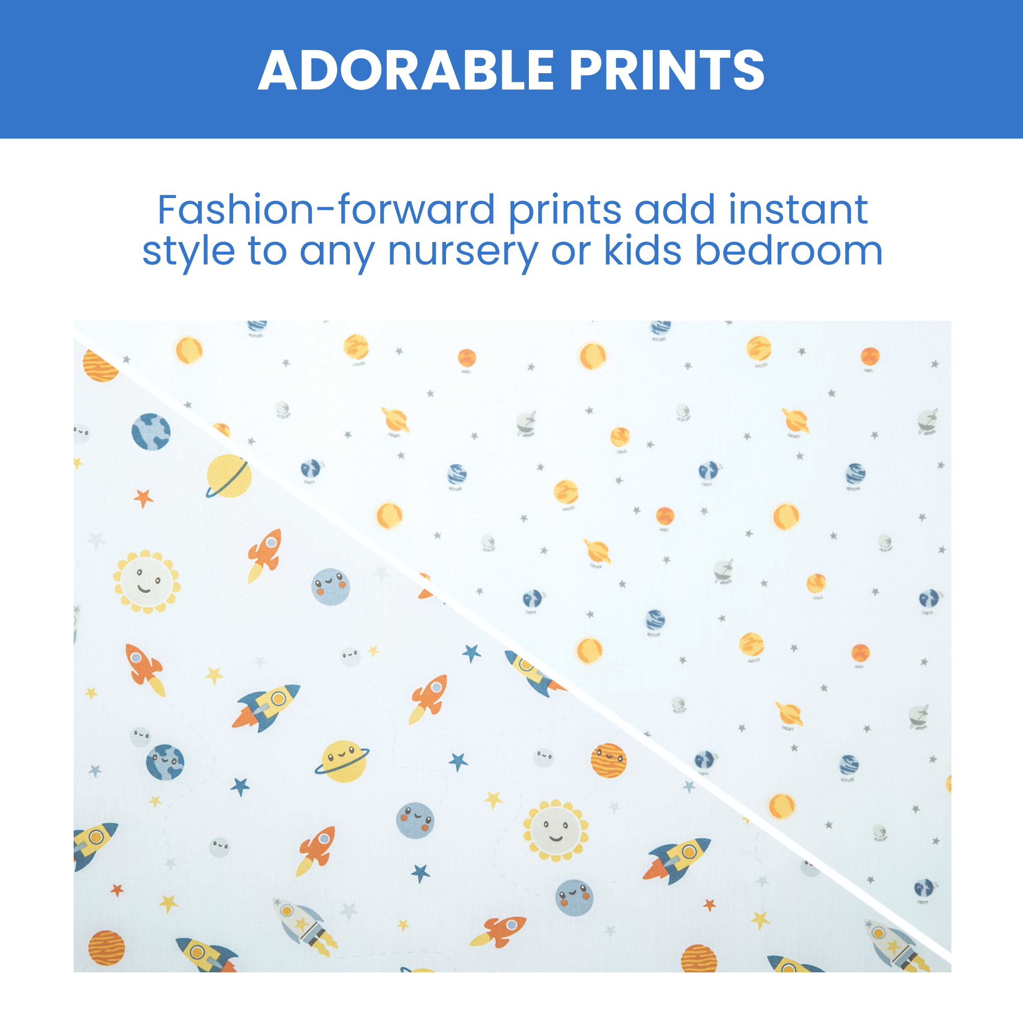 Sa2042+delta+children+fitted+crib+sheets+for+girls+and+boys+ +space+exploration+5