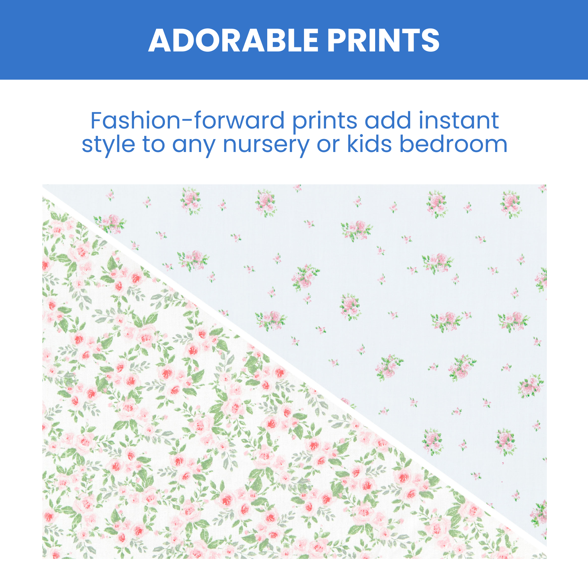 Sa2042+delta+children+fitted+crib+sheets+for+girls+and+boys+ +pink+floral+2