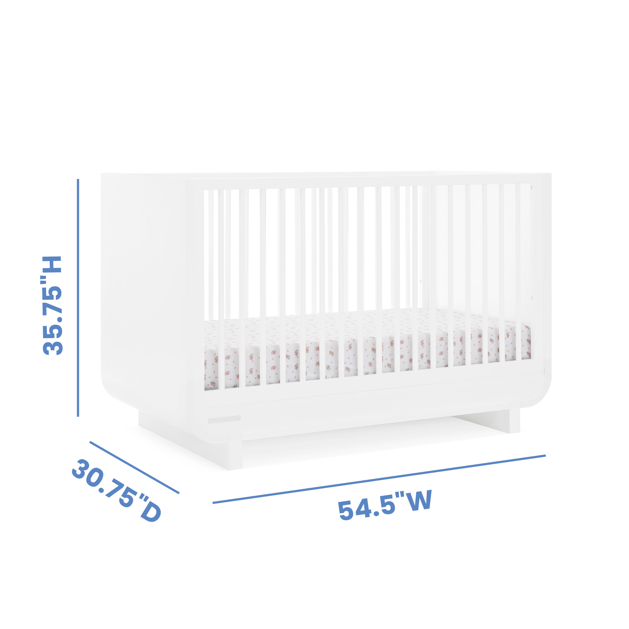 Rhodes 4in1 Convertible Crib Delta Children